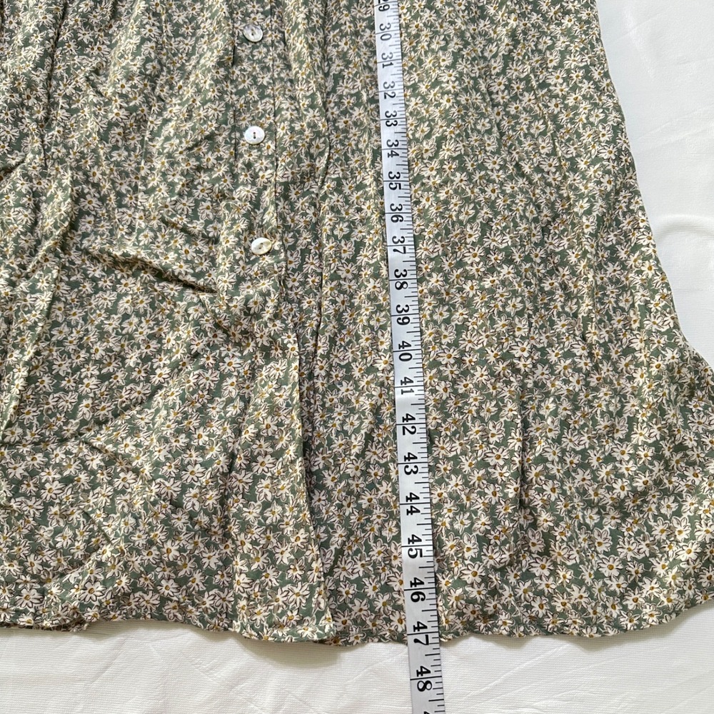 VTG DBY Ltd Floral Dress Womens Sz 3 Grunge Prairie Cottagecore Whimsigoth Boho - Picture 7 of 10